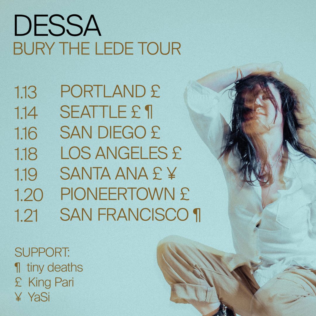 West Coast Tour Dates Dessa